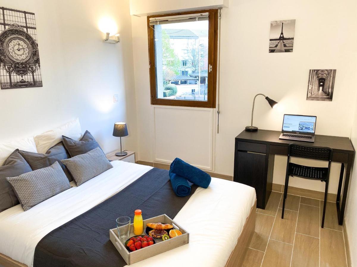 Luxueux Appartement Evry Centre - Parking - Rer A 10 Min Courcouronnes Exteriör bild