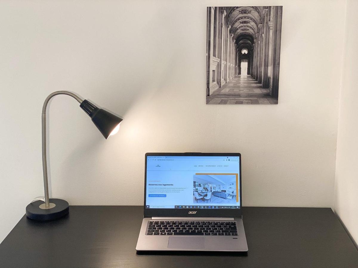 Luxueux Appartement Evry Centre - Parking - Rer A 10 Min Courcouronnes Exteriör bild